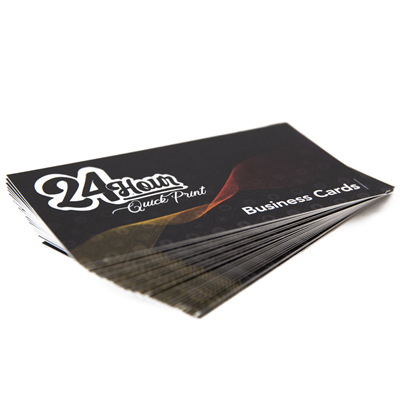 24 Hour Quick Print Business Cards